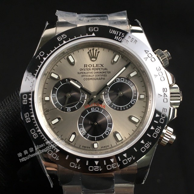 勞力士男士手錶 Rolex迪通拿新品 灰白金迪 玫瑰金迪 黃金迪 餘文樂同款 熊貓迪全新升級版腕表  gjs2291